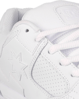 The DC Shoes Womens DC Command Shoes in White & White