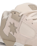 The DC Shoes Womens DC Command Shoes in Tan & White