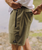 Traveller All Purpose Shorts in Khaki