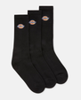 The Dickies Mens Valley Grove Socks (3 Pack) in Black