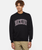 The Dickies Mens Aitkin Sweatshirt in Black & Plum