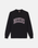 The Dickies Mens Aitkin Sweatshirt in Black & Plum