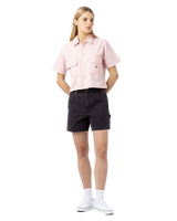 The Dickies Womens Duck Canvas Carpenter Walkshorts in Black