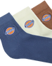 Valley Grove Mid Socks (3 Pack) in Retro Indigo