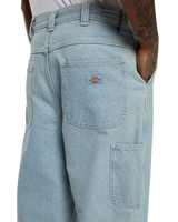 Madison Baggy Tapered Jeans in Vintage Blue