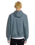 The Dickies Mens Duck Canvas Hooded Unlined Jacket in Stormy Weather