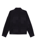 The Dickies Mens Jacquard Eisenhower Jacket in Rinsed