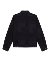 The Dickies Mens Jacquard Eisenhower Jacket in Rinsed
