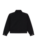 New Canvas Jacket in Stone Washed Black