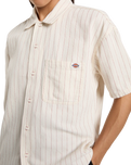 Service Shirt in Egret