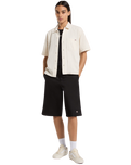 Service Shirt in Egret