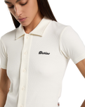 Tallasse Polo Shirt in Egret
