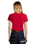 Lewistown Ringer T-Shirt in English Red