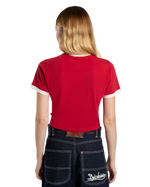 Lewistown Ringer T-Shirt in English Red