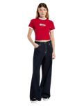 Lewistown Ringer T-Shirt in English Red
