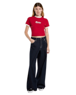 Lewistown Ringer T-Shirt in English Red
