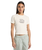 The Dickies Womens Companion Center Logo T-Shirt in Whitecap Grey