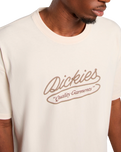 Rope Center Logo T-Shirt in Whitecap Gray