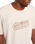 Rope Center Logo T-Shirt in Whitecap Gray