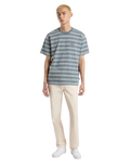 Lewistown Stripe T-Shirt in Stormy Weather