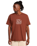 Companion Center Logo T-Shirt in Cappuccino