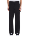 Canvas Carpenter Lightweight Trousers in Black
