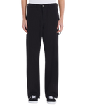 Canvas Carpenter Lightweight Trousers in Black