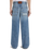 Loose Wave Denim Jeans in Rinsed Blue Fade