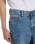 Loose Wave Denim Jeans in Rinsed Blue Fade