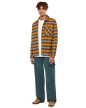 Forest Check Shirt in Inca Gold