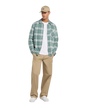 Forest Check Shirt in Stormy Sea