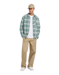 Forest Check Shirt in Stormy Sea