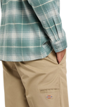 Forest Check Shirt in Stormy Sea