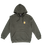 X Spitfire Hoodie in Olive Green