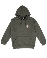 X Spitfire Hoodie in Olive Green