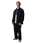 Mike Anderson Lined Shirt Jacket in Black