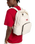 Service Stripe Lisbon Backpack in Egret