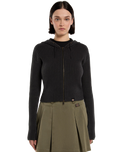 Unionville Full Zip Hoodie in Black