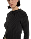 Unionville Full Zip Hoodie in Black