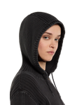Unionville Full Zip Hoodie in Black