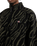 Mount Hope Printed Fleece Jacket in Black