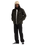 Mount Hope Printed Fleece Jacket in Black