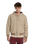 Hilham Hooded Canvas Jacket in Desert Sand