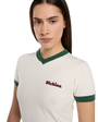 Slayden Ringer T-Shirt in Egret