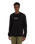 Waffle Long Sleeve T-Shirt in Black