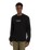 Waffle Long Sleeve T-Shirt in Black