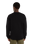 Waffle Long Sleeve T-Shirt in Black