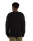 Waffle Long Sleeve T-Shirt in Black