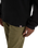Waffle Long Sleeve T-Shirt in Black
