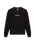 Waffle Long Sleeve T-Shirt in Black